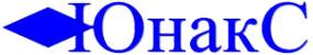 Логотип компании Юнакс